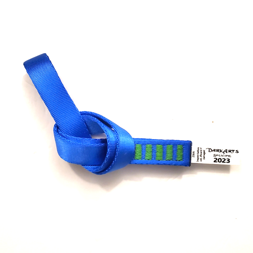 18mm Webbing sling 30cm/1ft BLUE