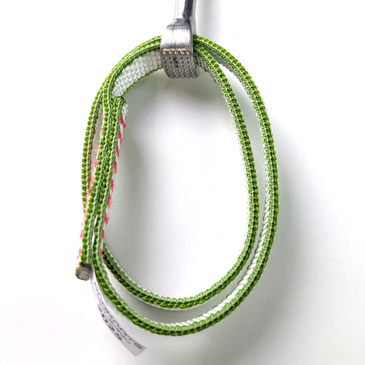 Double loop Dyneema sling for trad climbing, gear extension, and anchor building