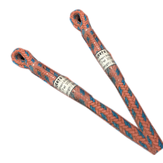 2 x USED 16 Strand hand splices on same rope