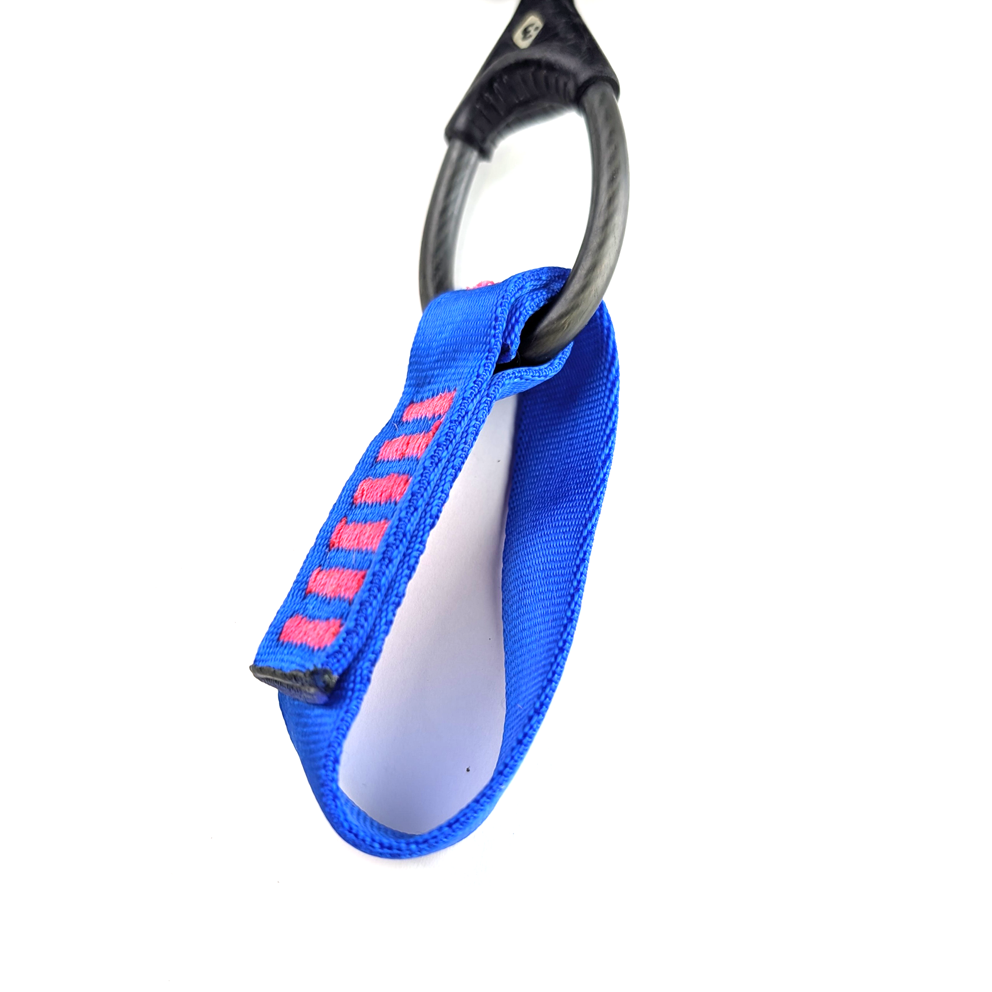 "Reinforced eye 11/16 inch nylon climbing sling for trad protection and cam