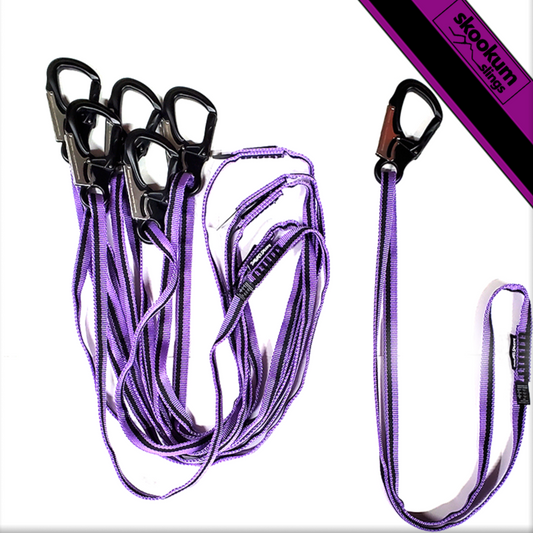 Pack of 32" Skookum Purple Speedline Slings
