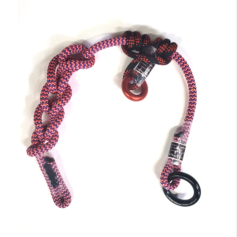 5.5ft Calamine Sewn Friction Saver with Sirius Ring Prusik