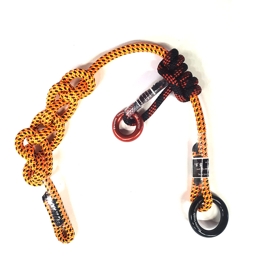 5.5ft Firefly Sewn Friction Saver with Sirius Ring Prusik