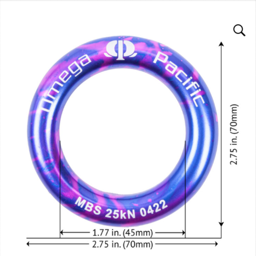 Omega Pacific Rappel Ring Ultra Violet